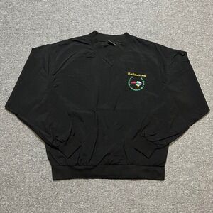 Vintage Munsingwear Mid Atlantic Area Black Pullover Windbreaker‎ Mens Size M